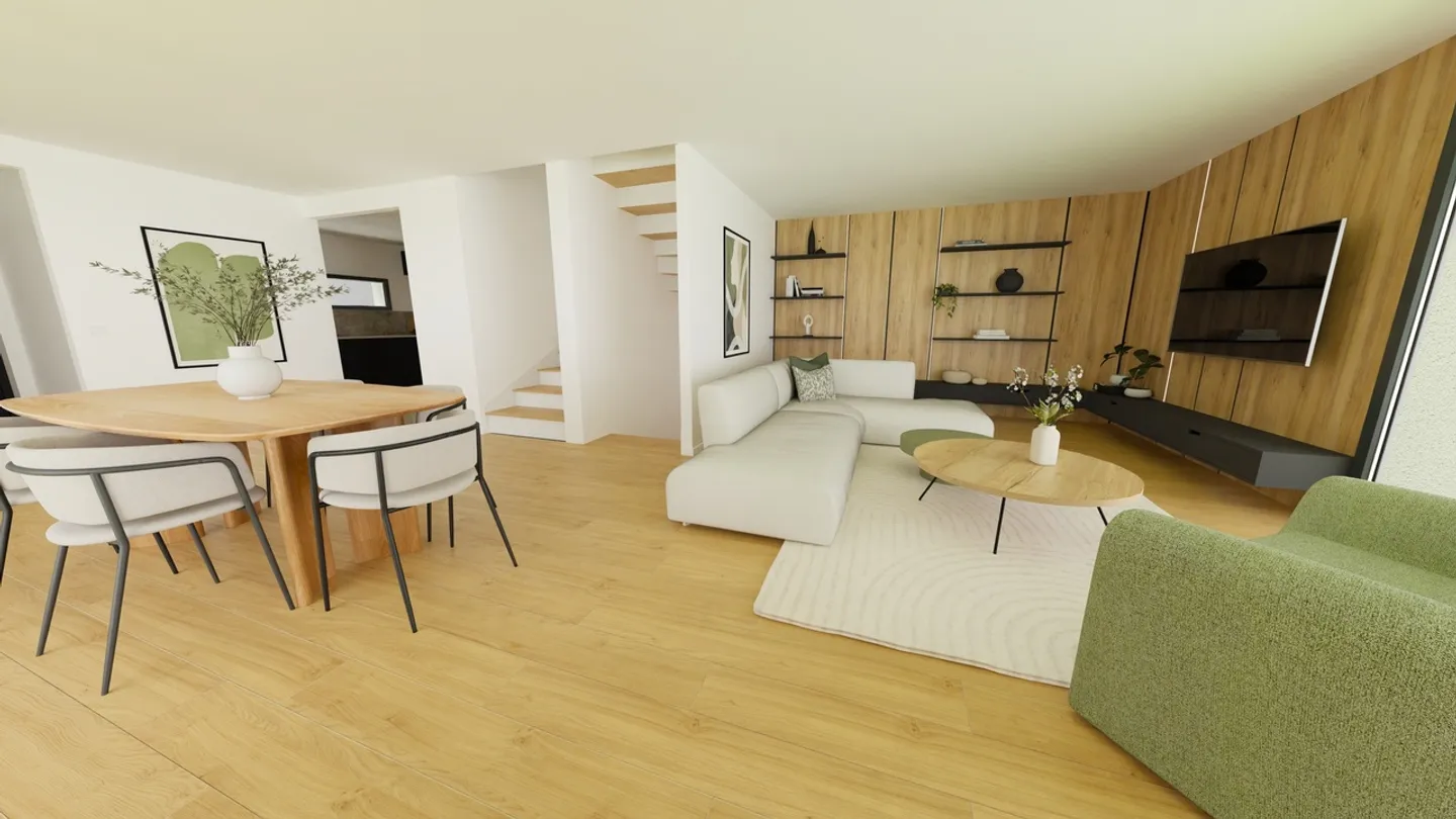 Morens, zum Verkauf, Einfamilienhaus, 5,5 Zimmer von 130 m2 - Foto 5 von 6