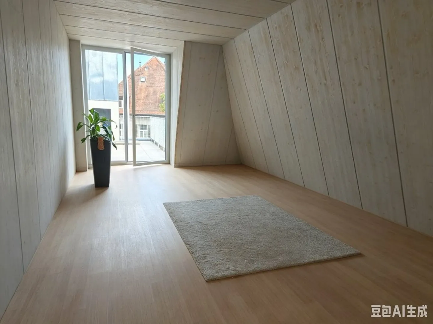 3.5-room penthouse apartment in Zurich with beautiful view for rent - Photo 3 of 9