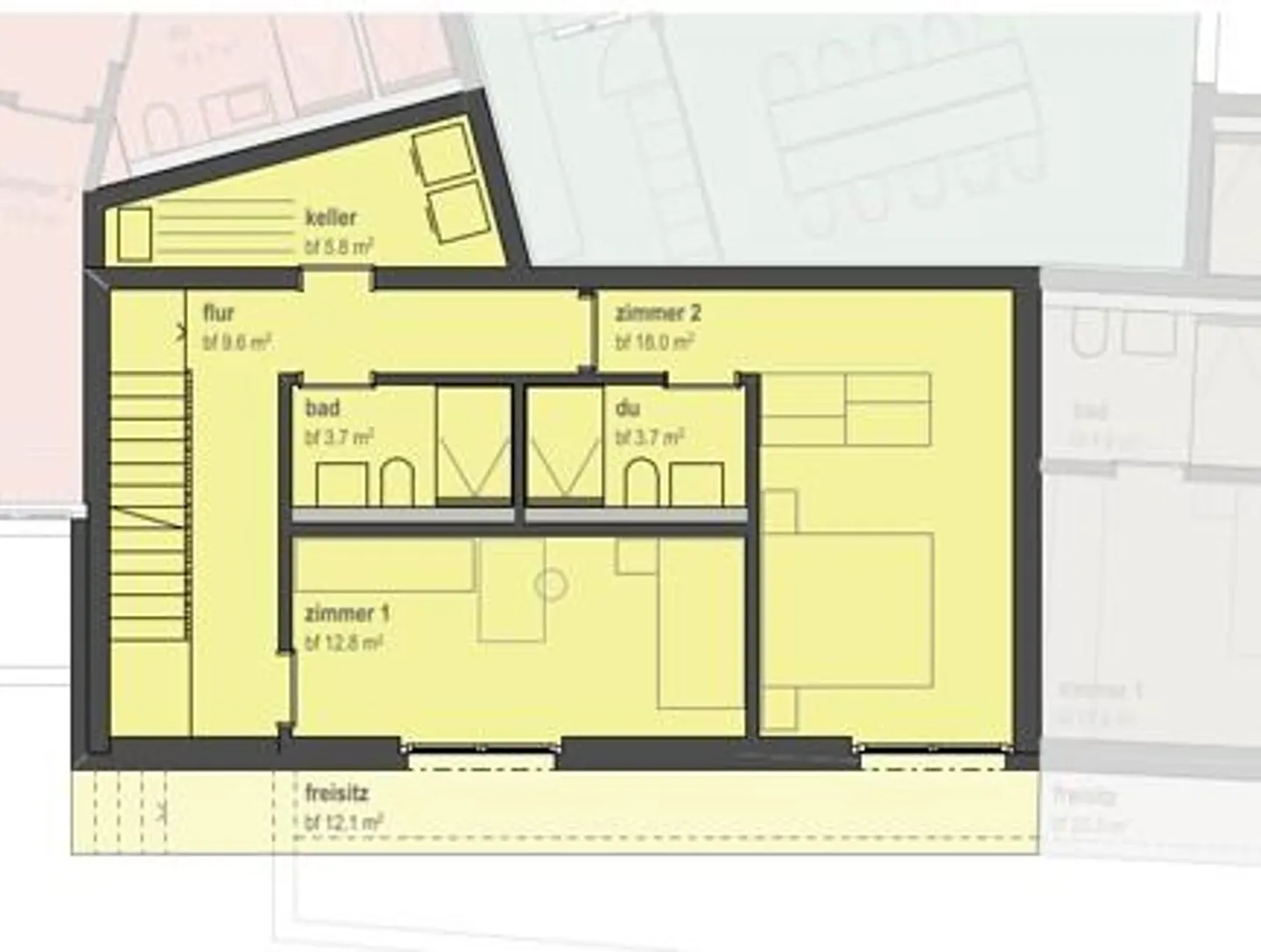 3½-Room Semi-Detached House with High-Quality Finish - Photo 8 of 9