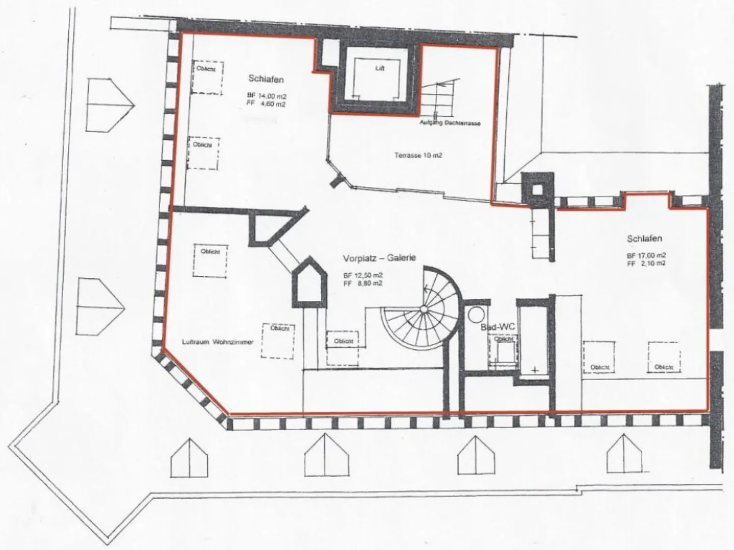Exklusive Maisonette-Wohnung - Foto 3 von 5