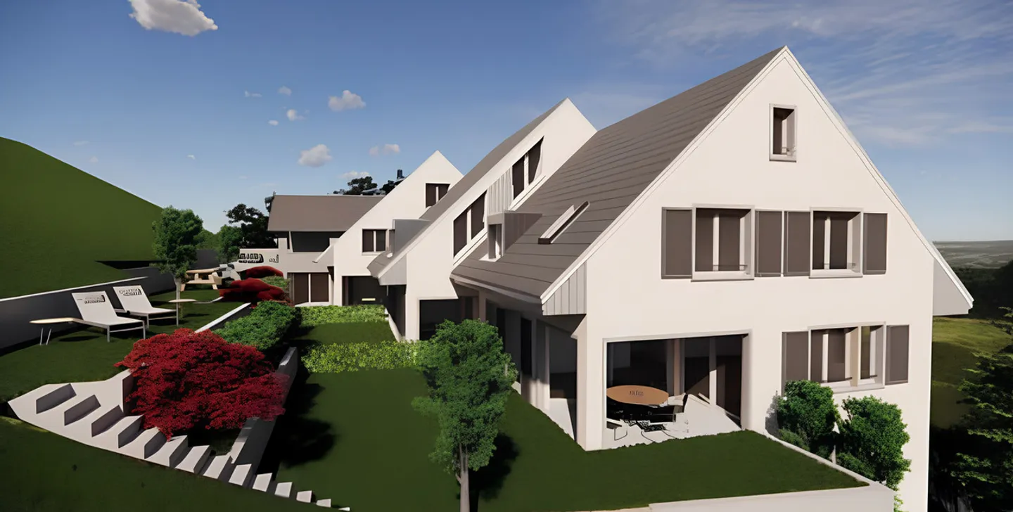 Inizio dei lavori! Esclusiva casa unifamiliare di 6,5 stanze con design lussuoso e concetto abitativo moderno a Villigen - Foto 1 di 5