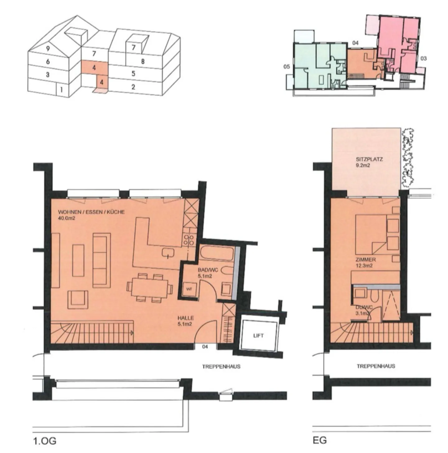 2 ROOM APARTMENT IN KILCHBERG (ZH), FURNISHED, TEMPORARY - Photo 9 of 9