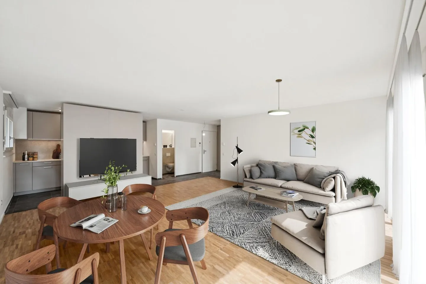 Appartamento 3.5 stanze - Foto 1 di 8