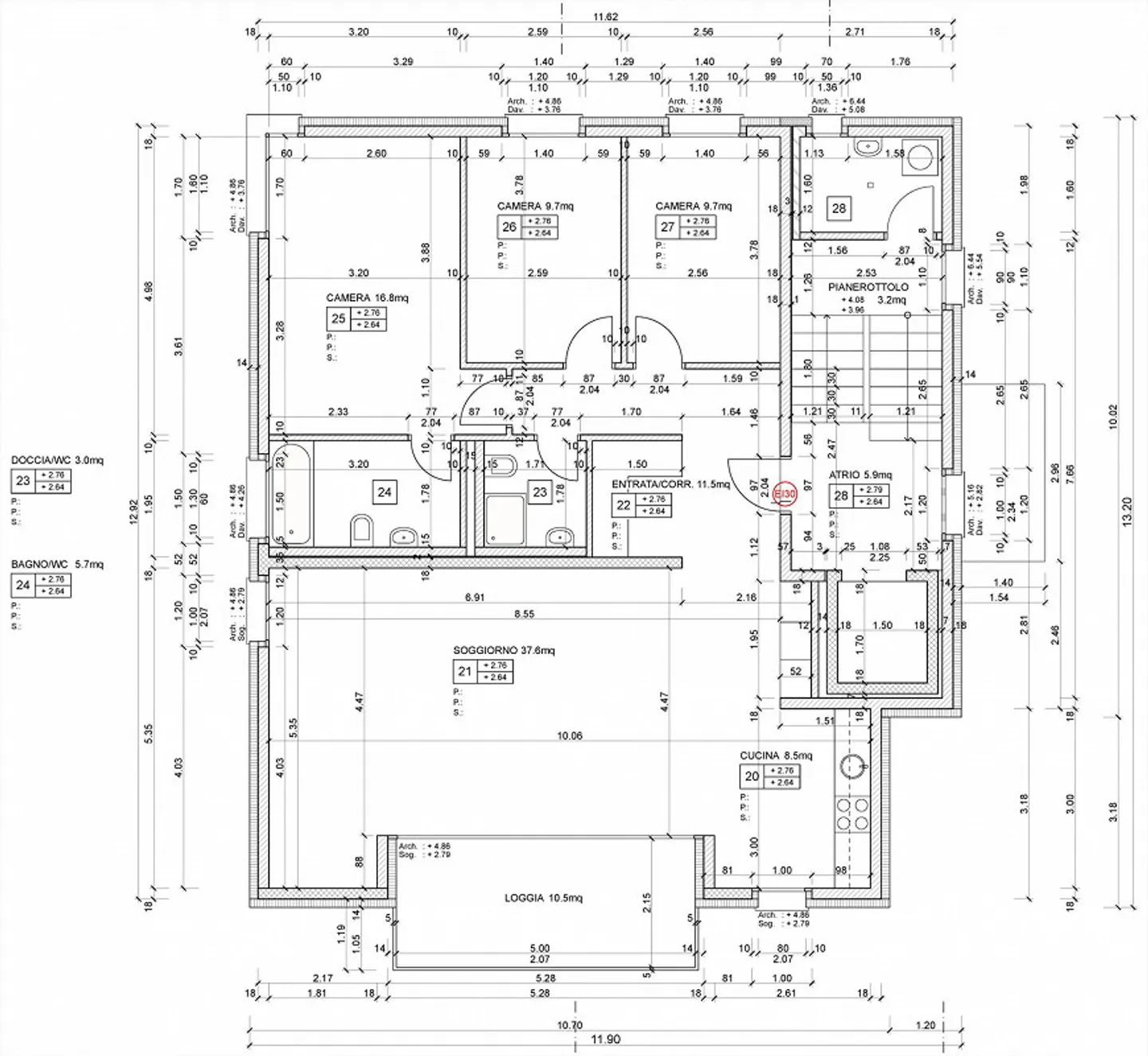 Elegante appartamento in piccola costruzione uno per piano - Foto 14 di 15