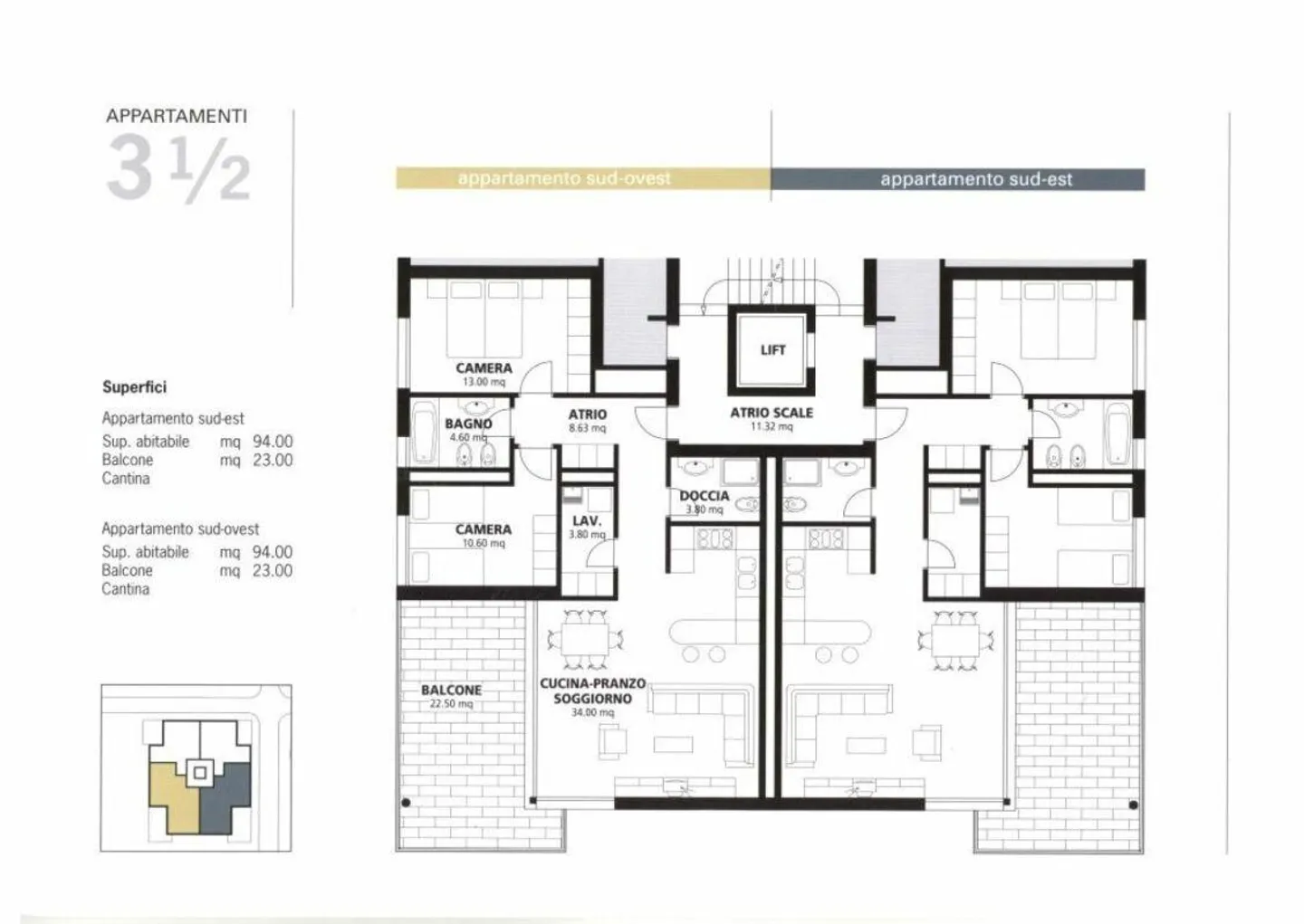 LOCARNO - modern 3 1/2 room apartment near Piazza Grande and Lake - Photo 10 of 10