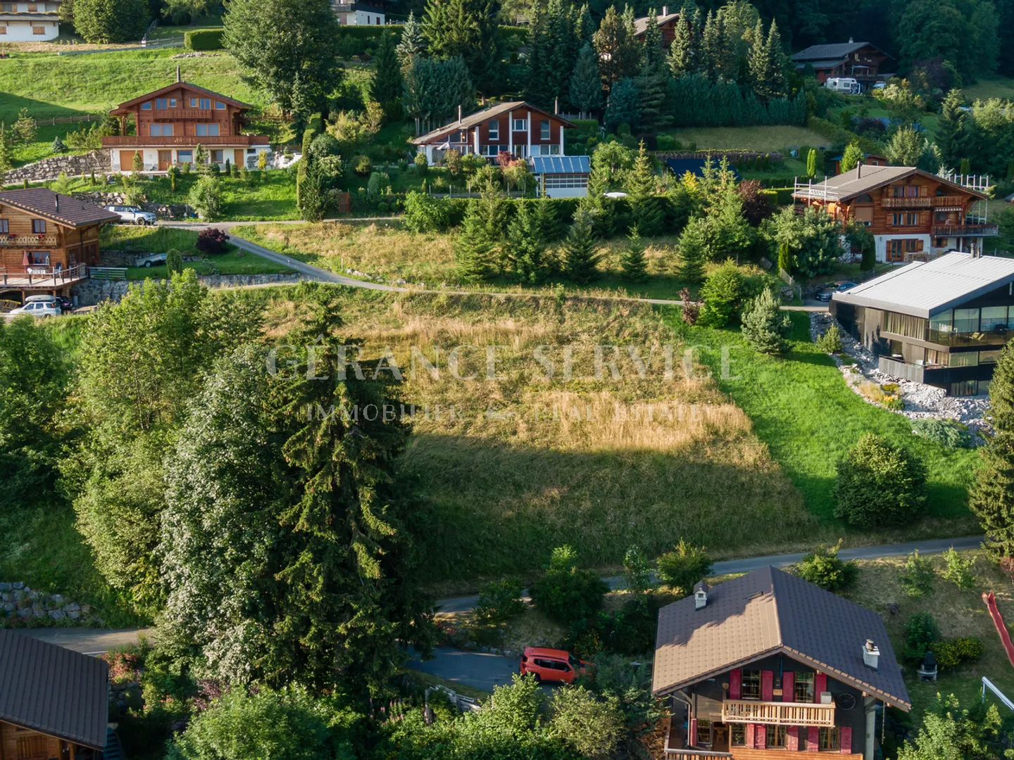Terreno "Les Renardeaux" con permesso di costruzione - Foto 4 di 8