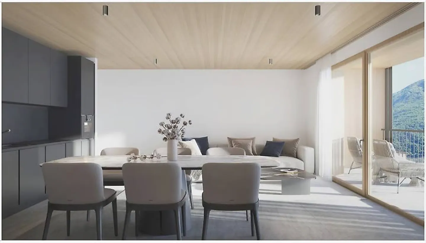 Residenza LEAA, ultime 4,5 stanze a Cama, nuova costruzione! - Foto 1 di 9