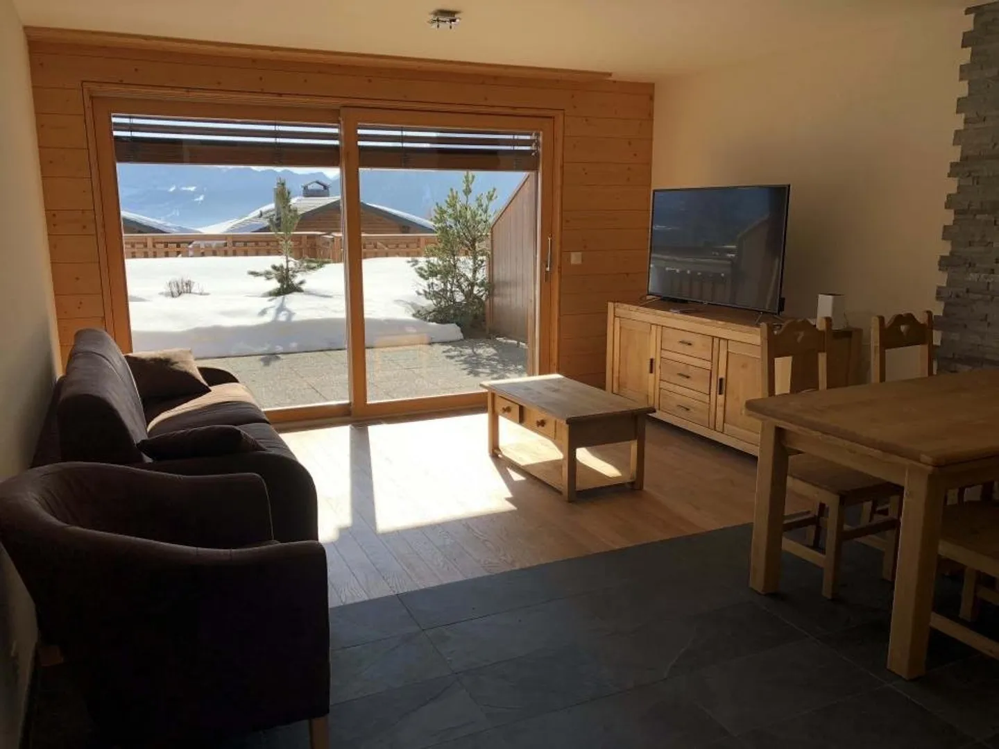 2.5 pièces à Ovronnaz, orientation plein sud - Photo 1 sur 4