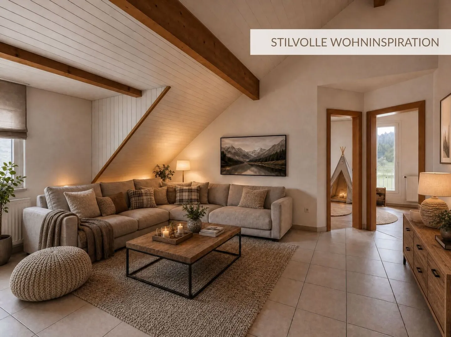 Attic apartment with wide views and cozy character - Photo 1 of 11