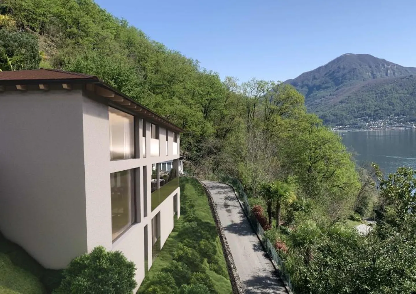 Nouvelle Villa avec Vue Spectaculaire sur le Lac - Photo 1 sur 18