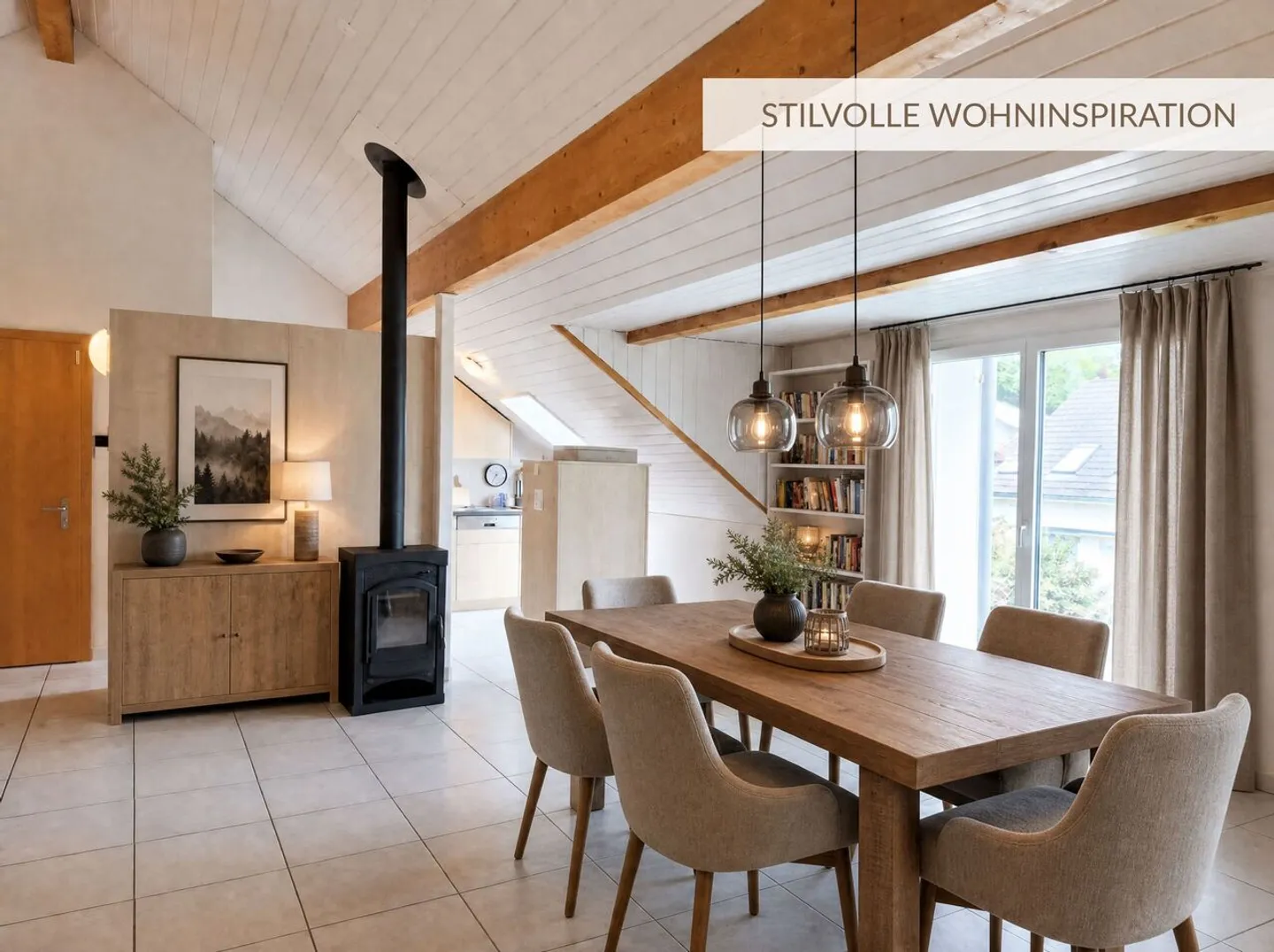 Attic apartment with wide views and cozy character - Photo 2 of 11