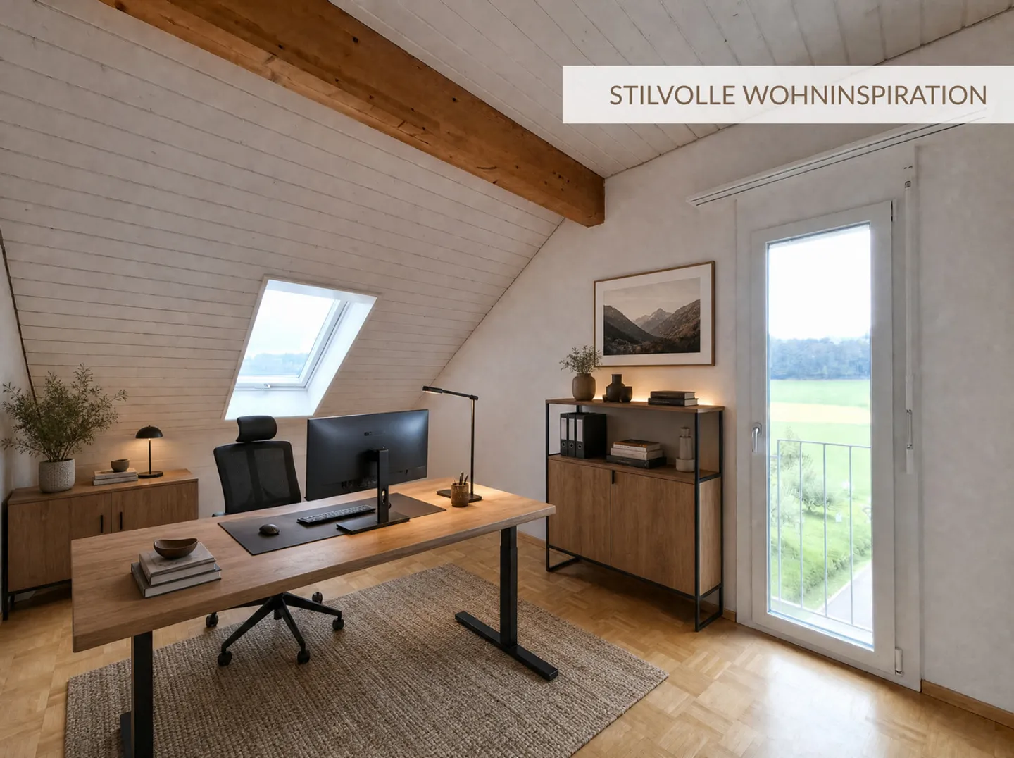 Attic apartment with wide views and cozy character - Photo 4 of 11