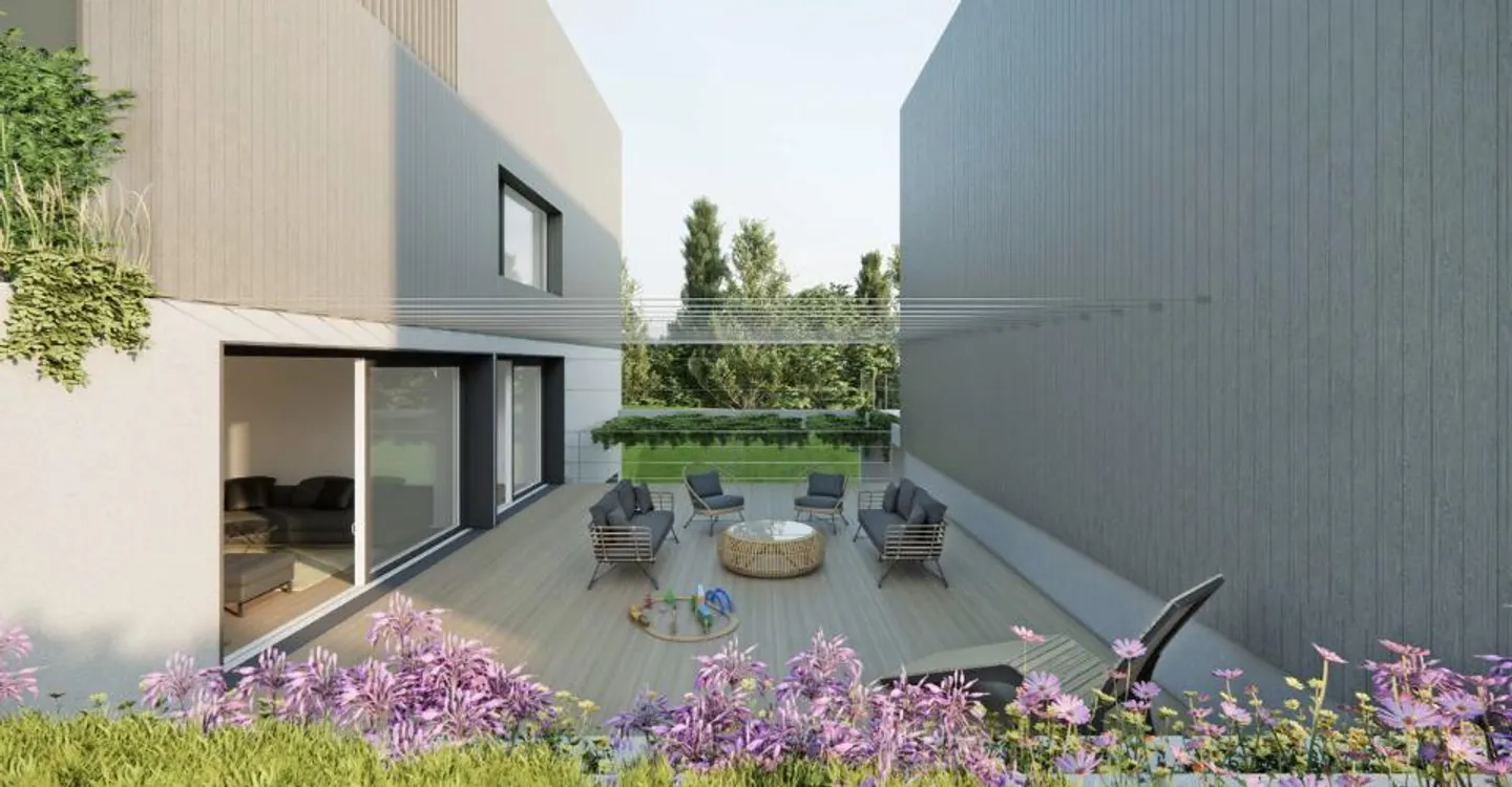St-Aubin, à vendre, villa mitoyenne de 148 m2, terrain de 375 m2 - Photo 5 of 7