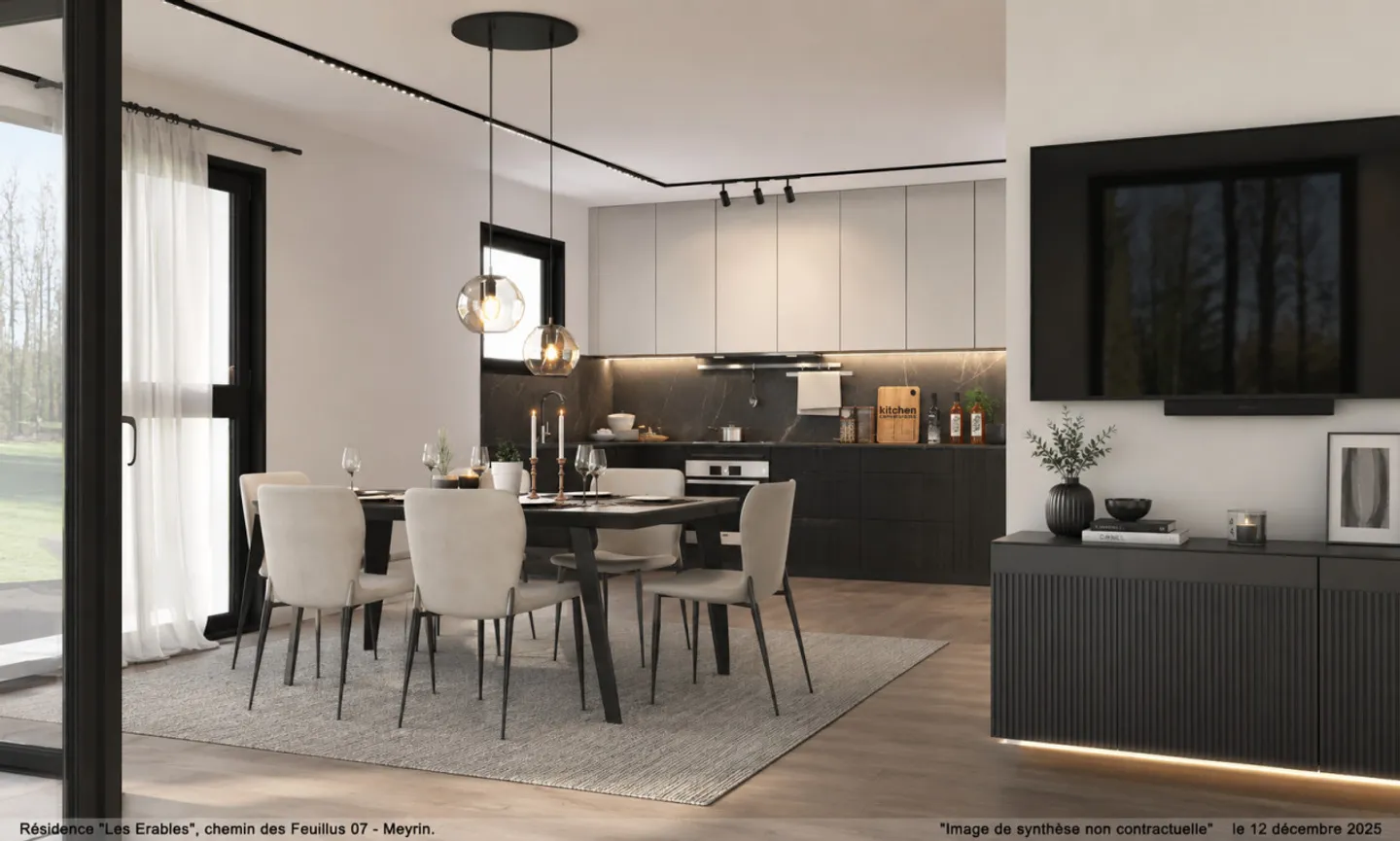 5P on Garden Level in Meyrin Village - Lot 2.02 - Photo 2 of 4