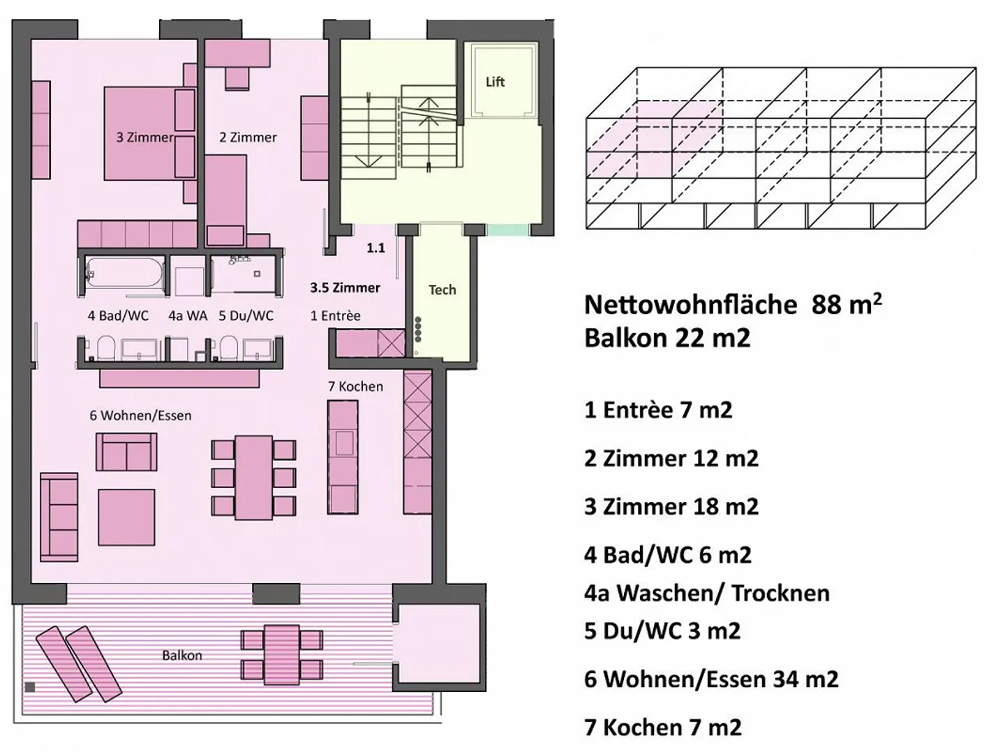 Cozy Home for Singles or Couples "ännet em Dorfbach" - Photo 7 of 10