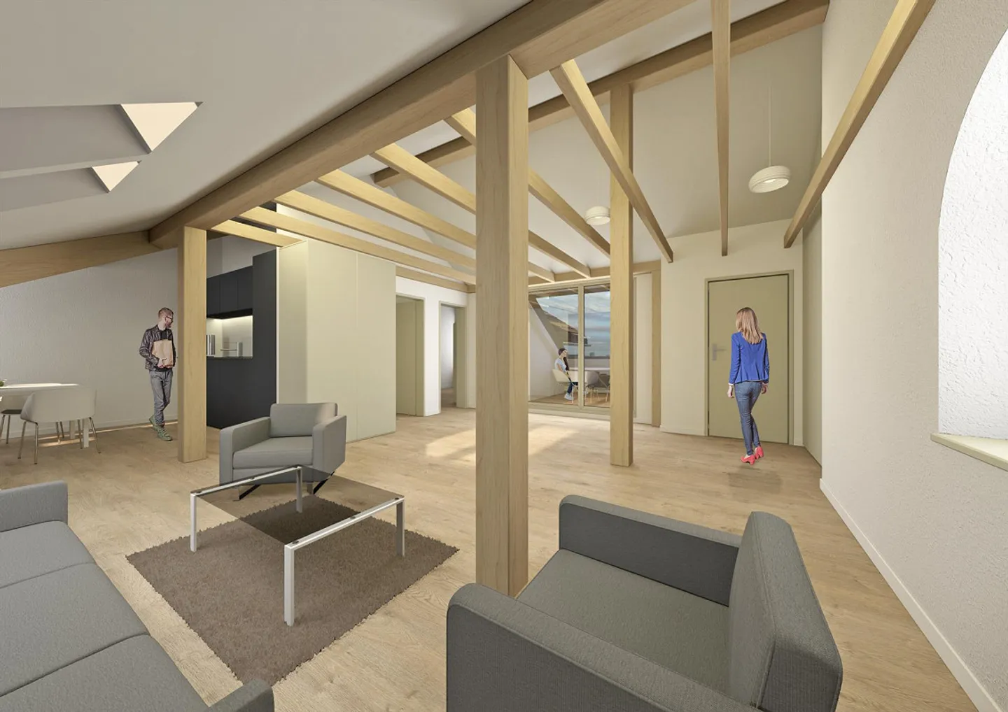Projet de construction approuvé avec 6 appartements avec MFH - Photo 3 sur 3