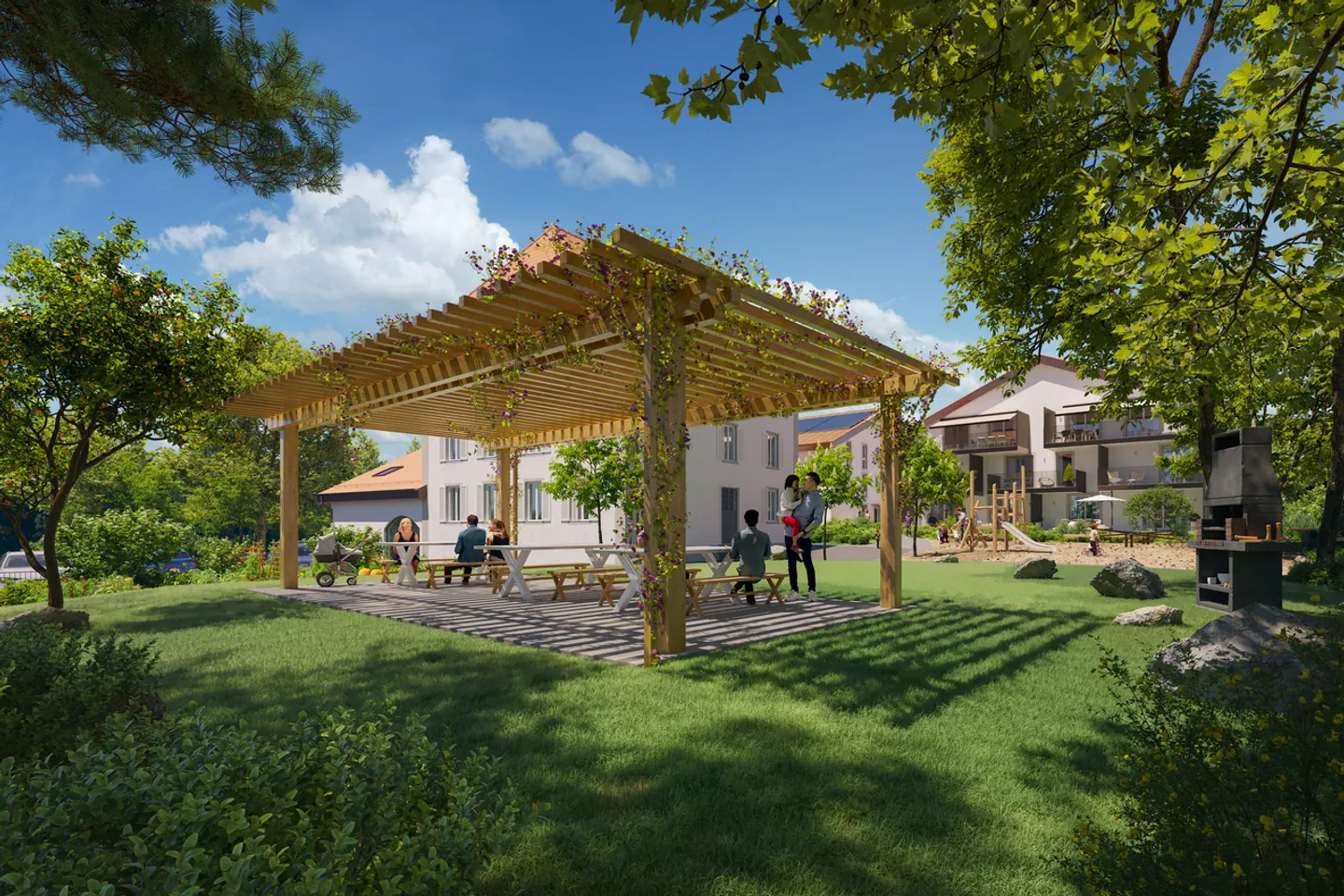 GIORNATA APERTA: In Esclusiva 1 nuovo 2,5P con giardino 150 m2 - Foto 4 di 6