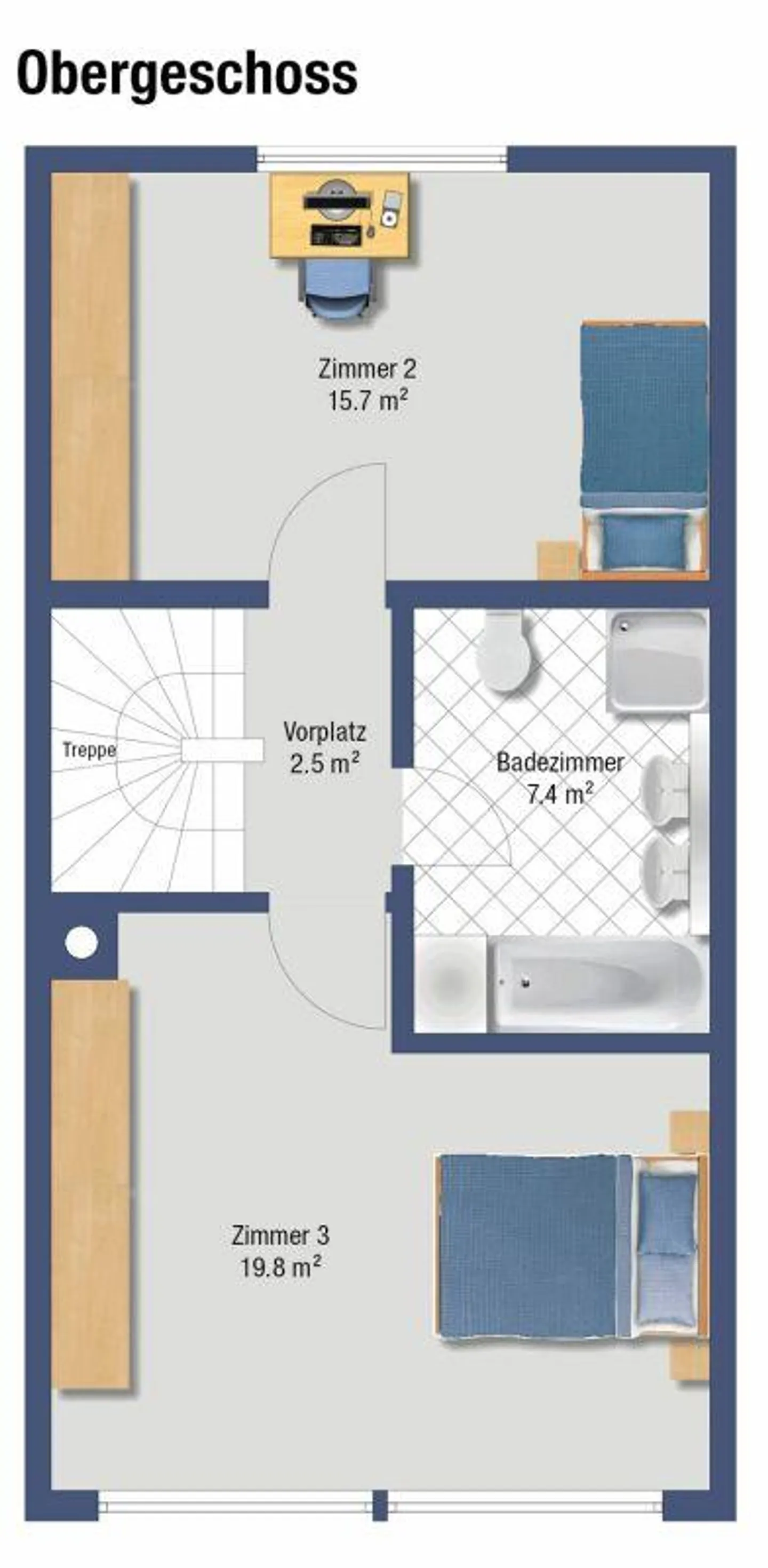 5.5-Zi. Reihenhaus an familienfreundlicher Lage - Foto 16 di 18
