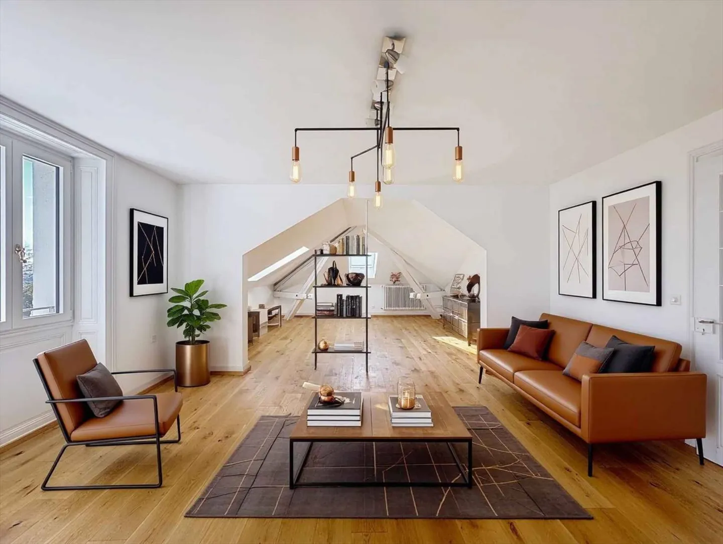 Bellissimo appartamento di 2,5 stanze con 130 m2 di superficie abitabile - Ultimo piano - Foto 3 di 13