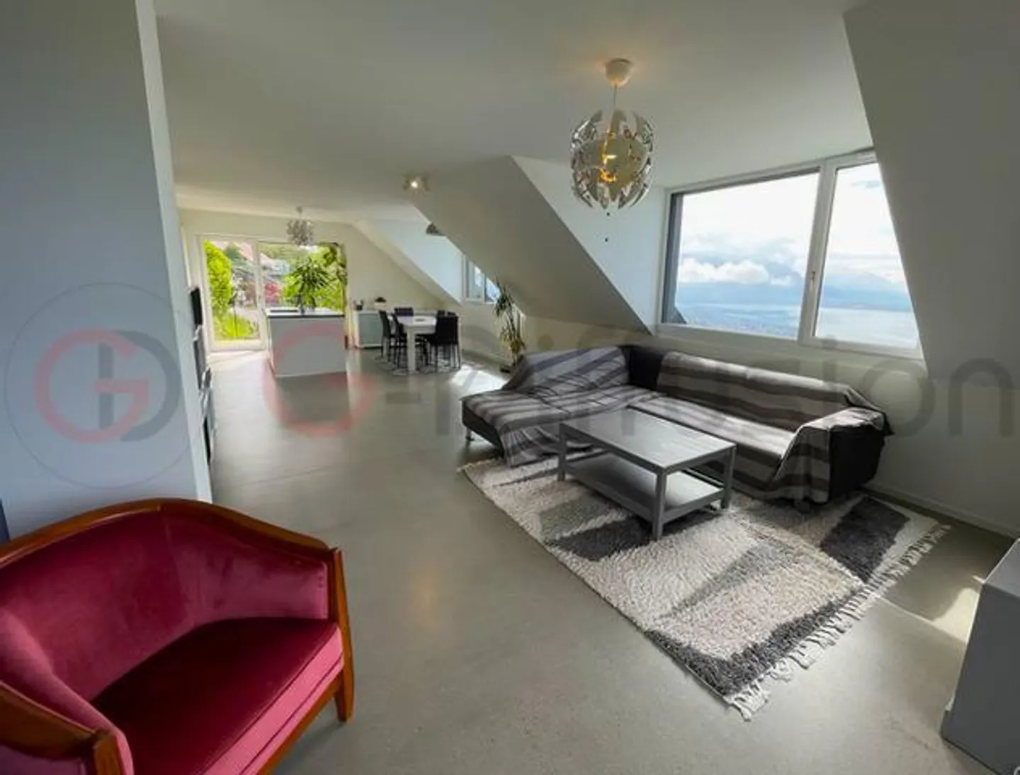 Magnifico appartamento 4.5 locali con vista panoramica sul Lago di Ginevra - Foto 7 di 8