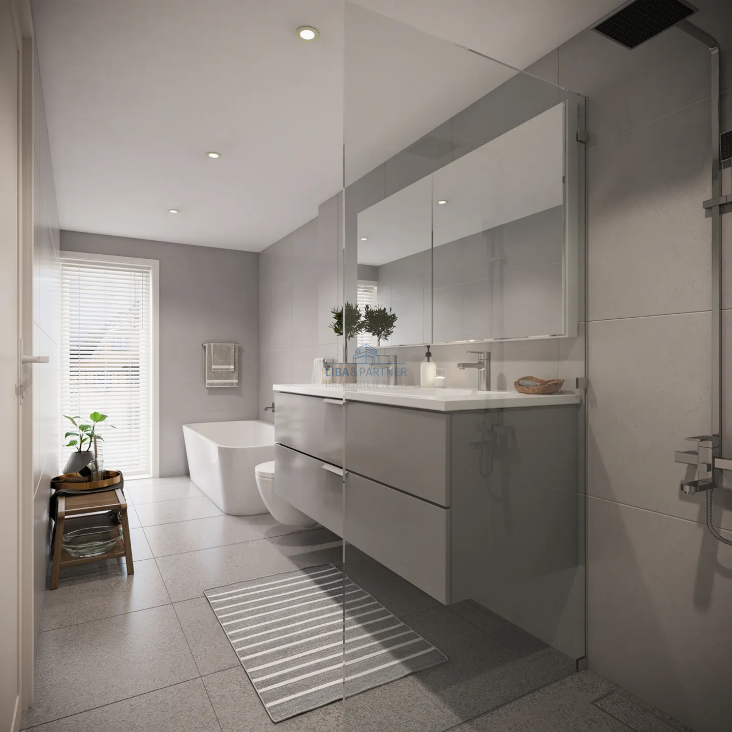 Exclusive 3.5-room ground floor apartment in a central location in Birsfelden - Photo 3 of 5