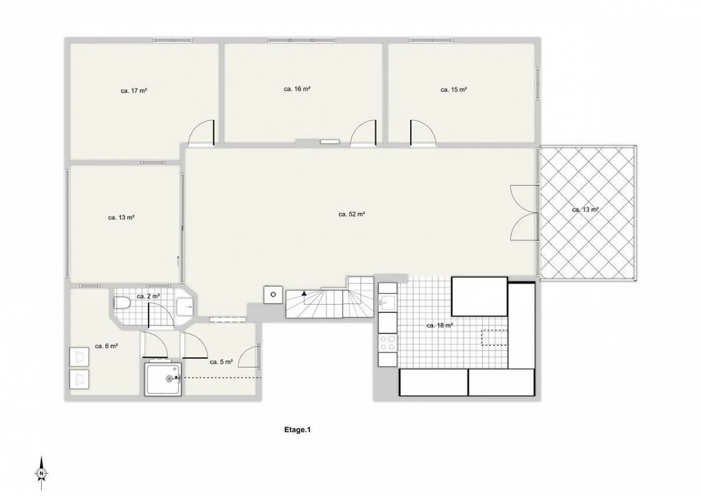 Appartamento Attico con Vista Panoramica a Oberwil-Lieli - Foto 10 di 11