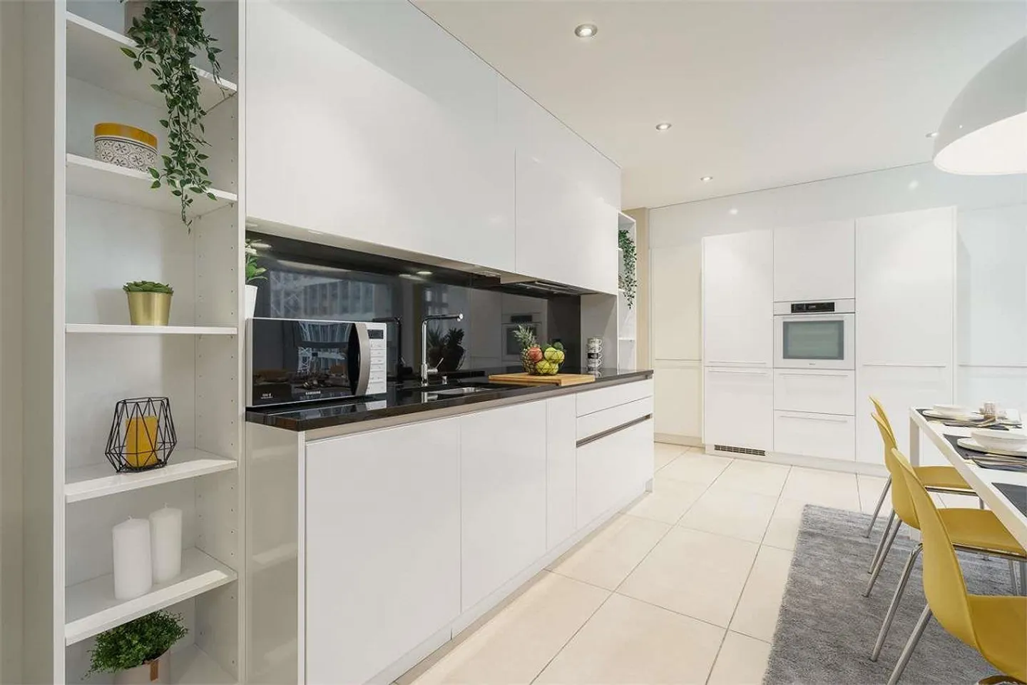 Appartement élégant de 3,5 pièces avec vue sur le Monte San Salvatore - Photo 5 sur 13