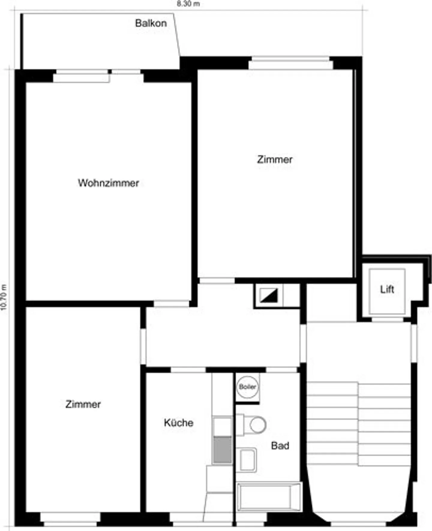 Limited until 30.09.2028 - Apartment at Adliswil Station - Photo 10 of 10