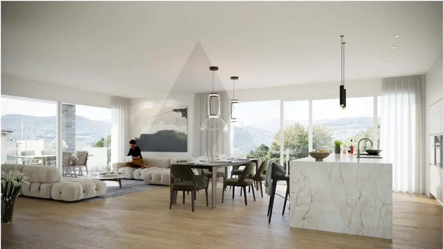 Penthouse di lusso a Gentilino - Foto 5 di 5