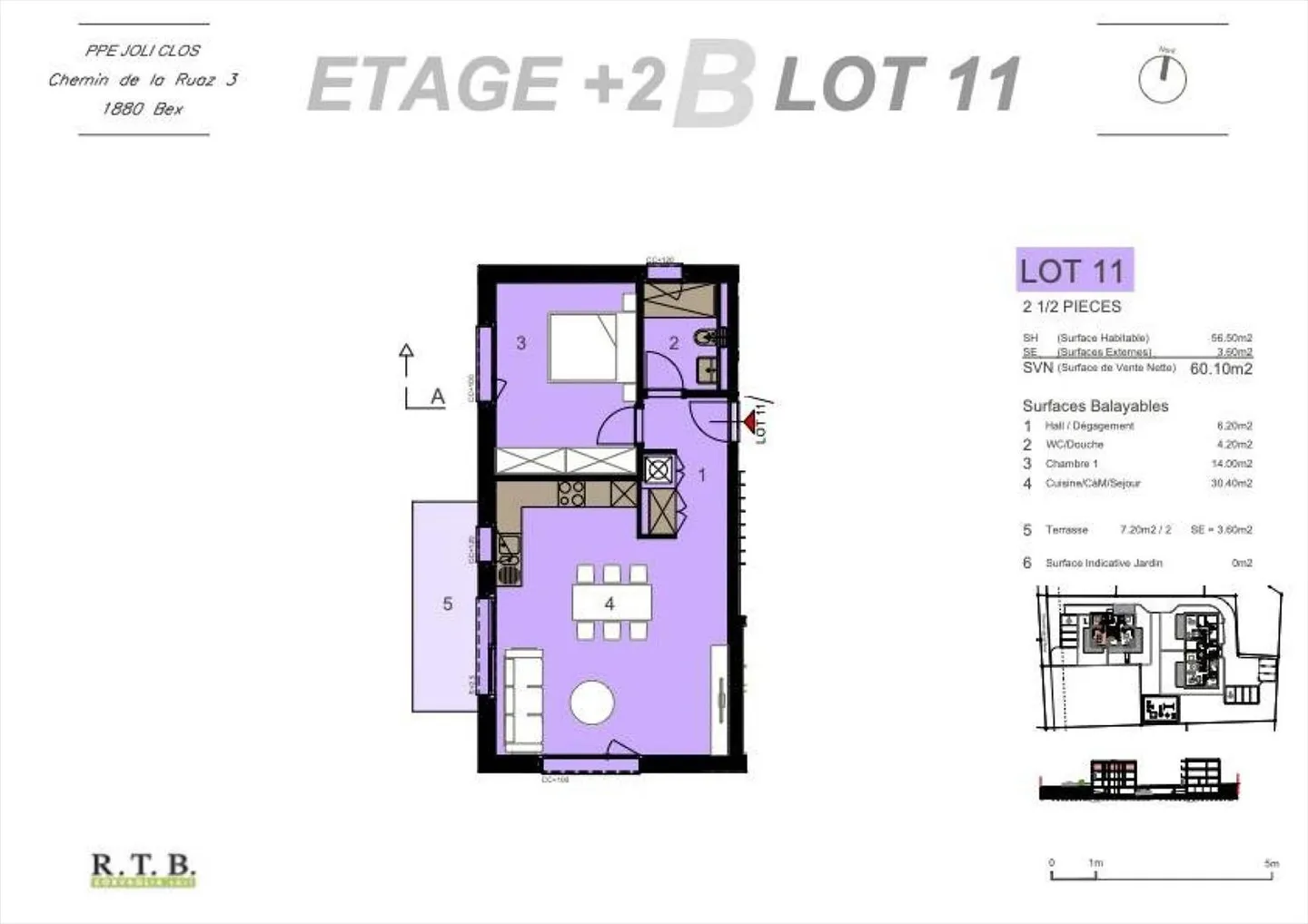 Appartamento 2.5 locali a Bex - Foto 8 di 13