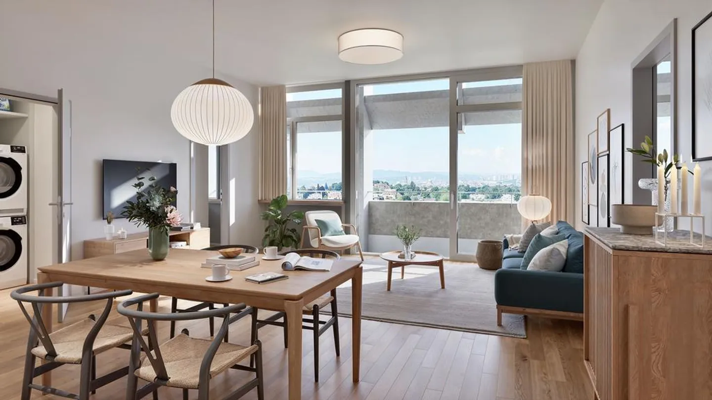 Modernes Apartment mit atemberaubendem Blick - Foto 4 von 12