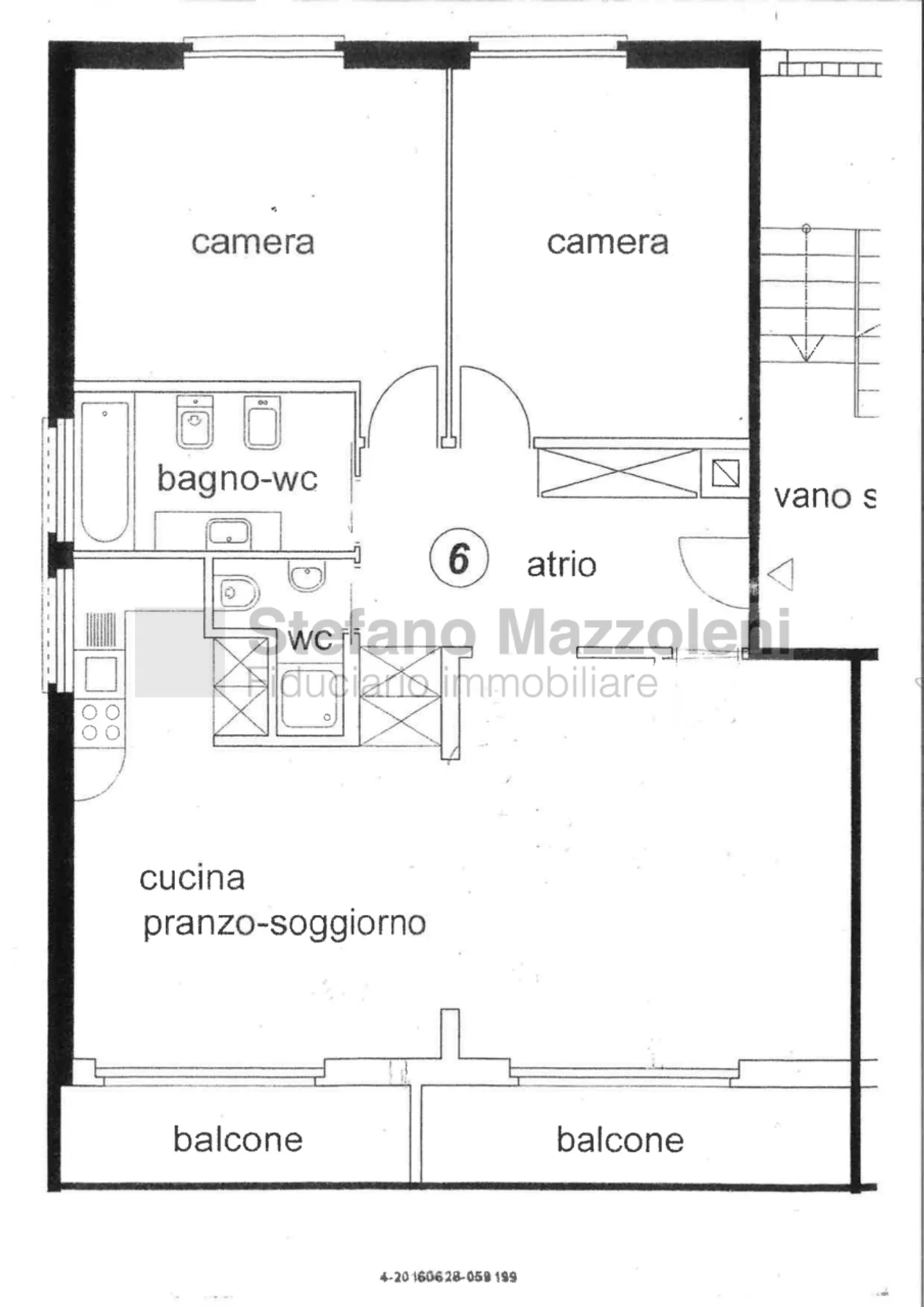 Elegante App. 3.5 loc. a Bellinzona - Foto 14 di 14