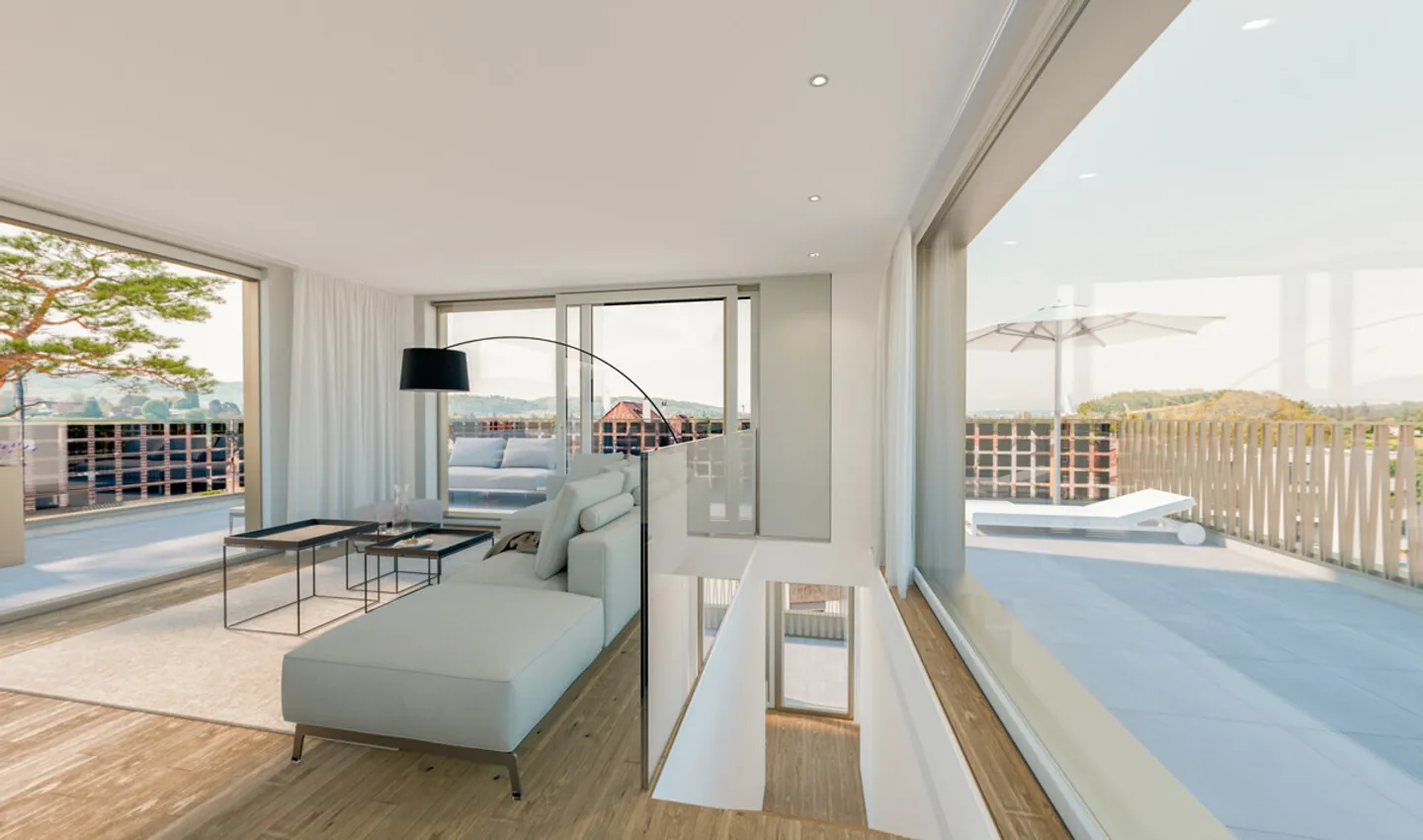 Appartement Attique Élégant - Photo 3 sur 9