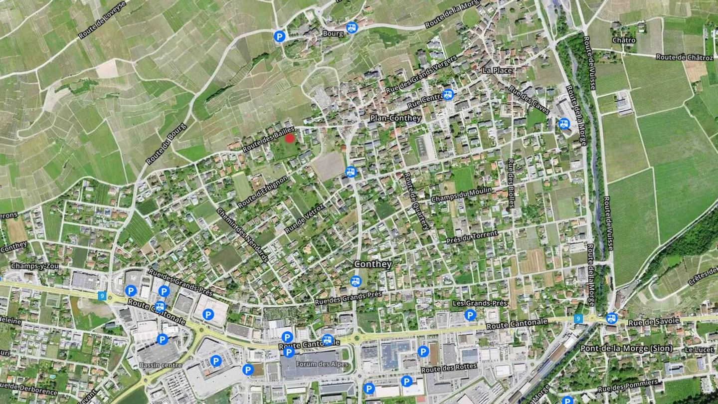 SPLENDIDE VILLA KONTEMPORÄR 5.5 RÄUME IN PLAN-CONTHEY - Foto 4 von 4