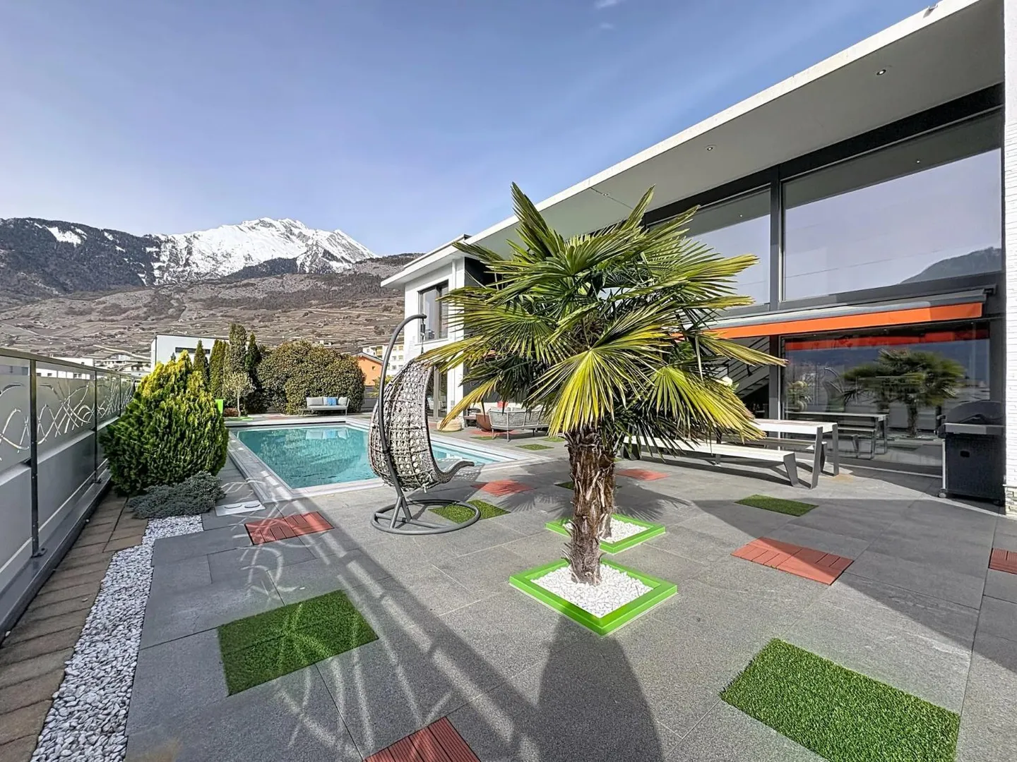 Elegante Villa mit Pool in Vétroz - Foto 9 von 13