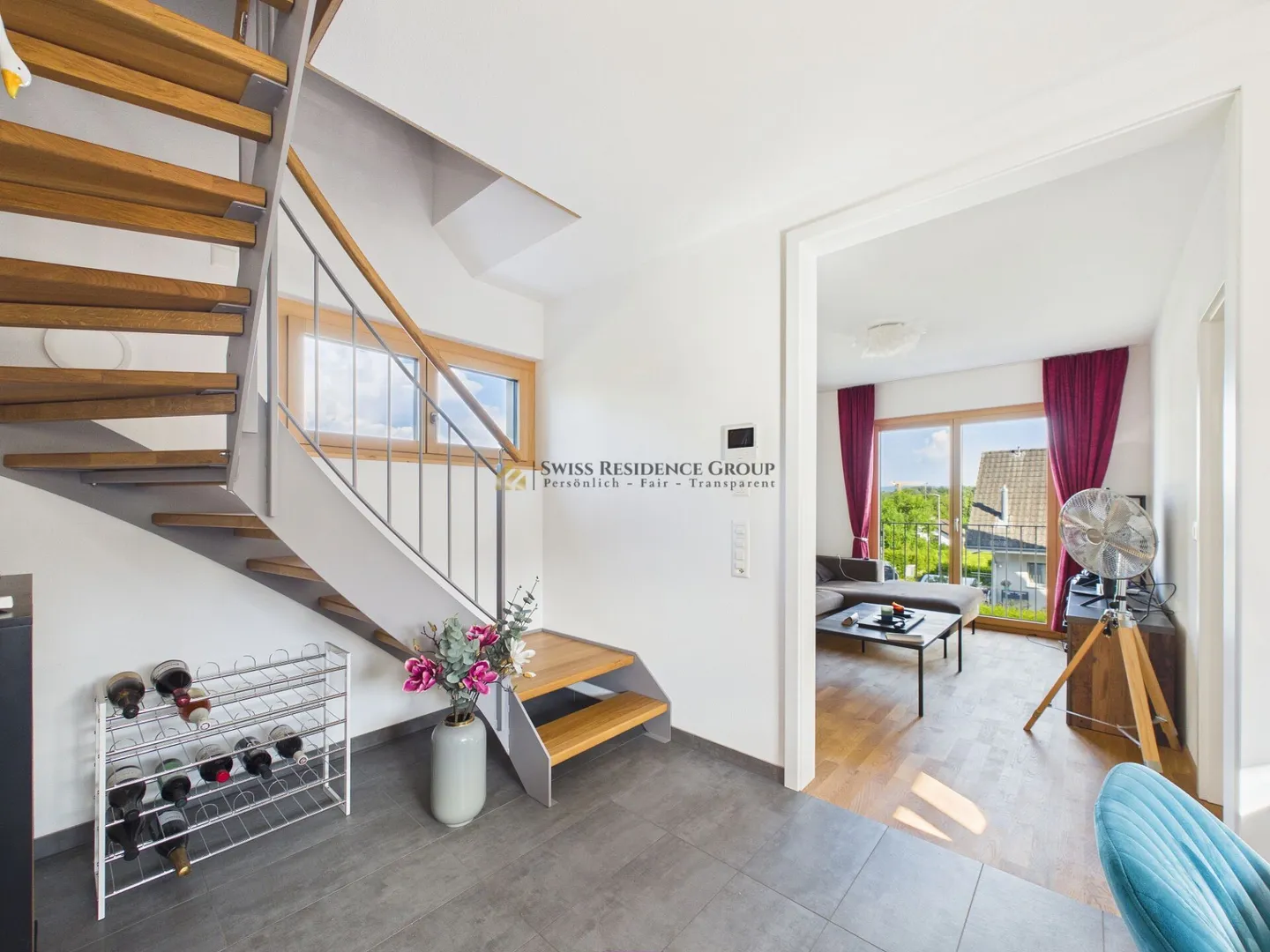 Appartamento attico duplex di 3,5 stanze con terrazza sul tetto soleggiata di 46 m2 - Foto 7 di 21