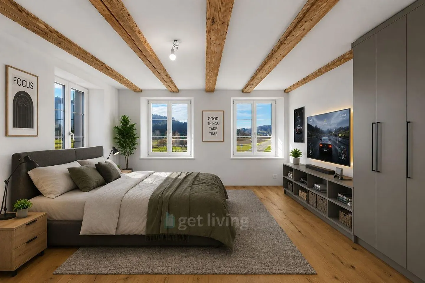 TOP-RENOVATED END OF TERRACE HOUSE FOR NATURE AND COMFORT LOVERS - Photo 6 of 10