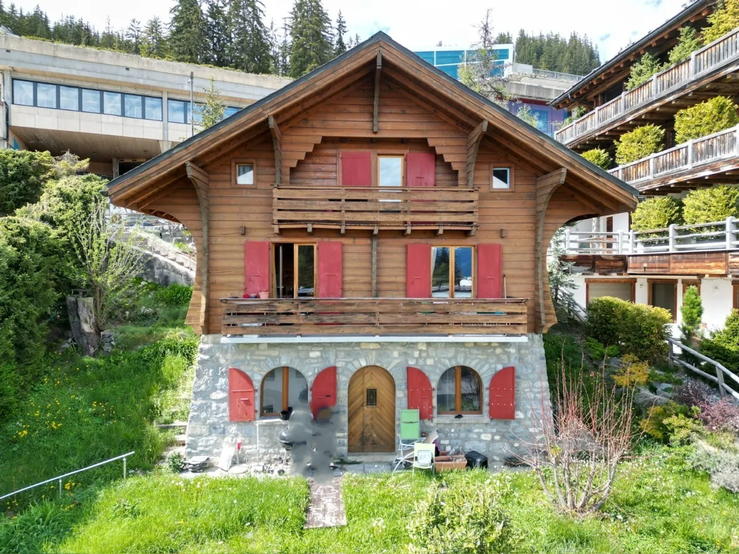 Chalet - 5,5 Zimmer - Crans-Montana - Verkauf an Ausländer - EXKLUSIVITÄT - Foto 2 von 3