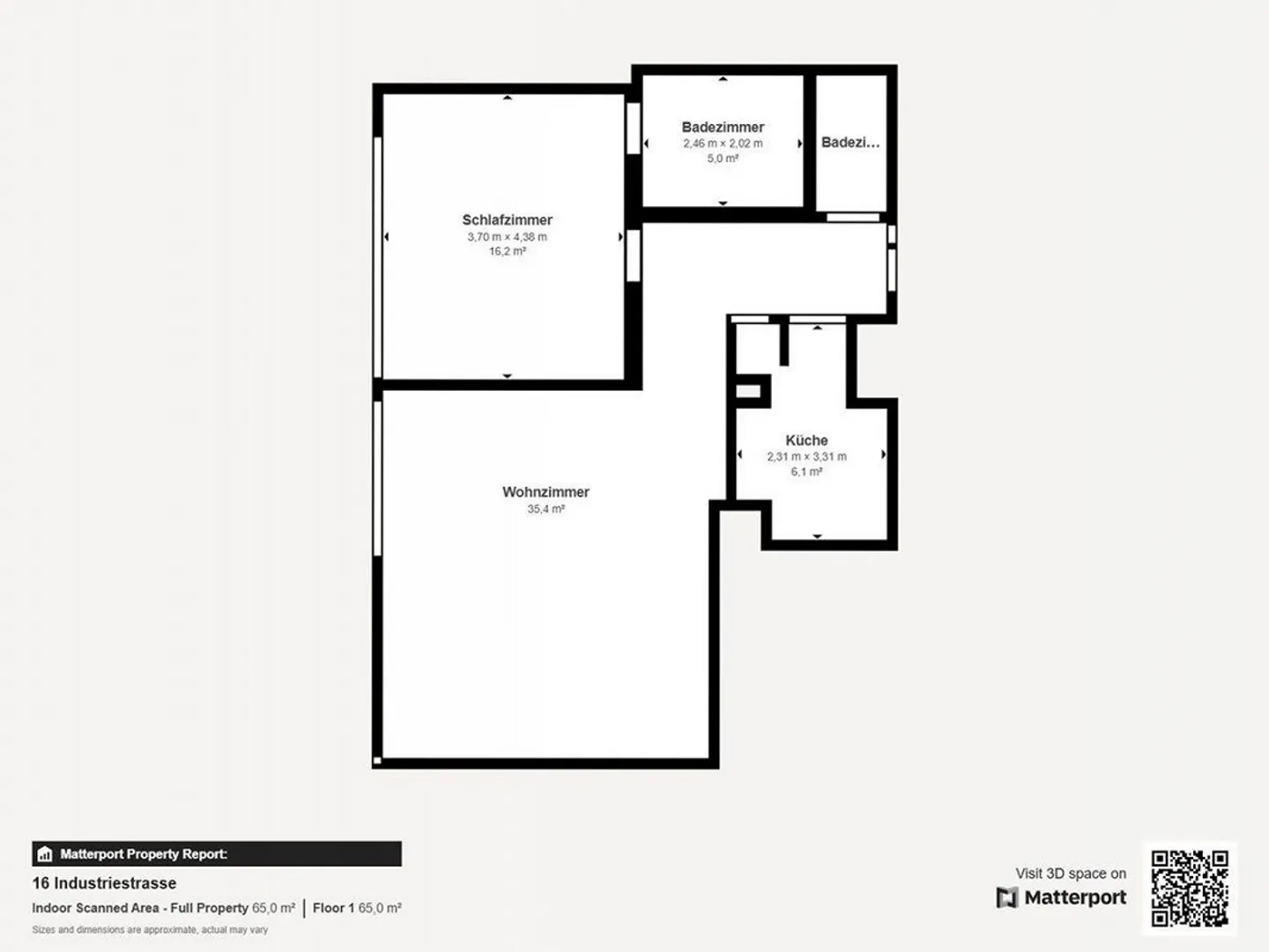 Exklusive 2.5-Zimmer-Wohnung im Herzen der Stadt Zug - Foto 3 von 6