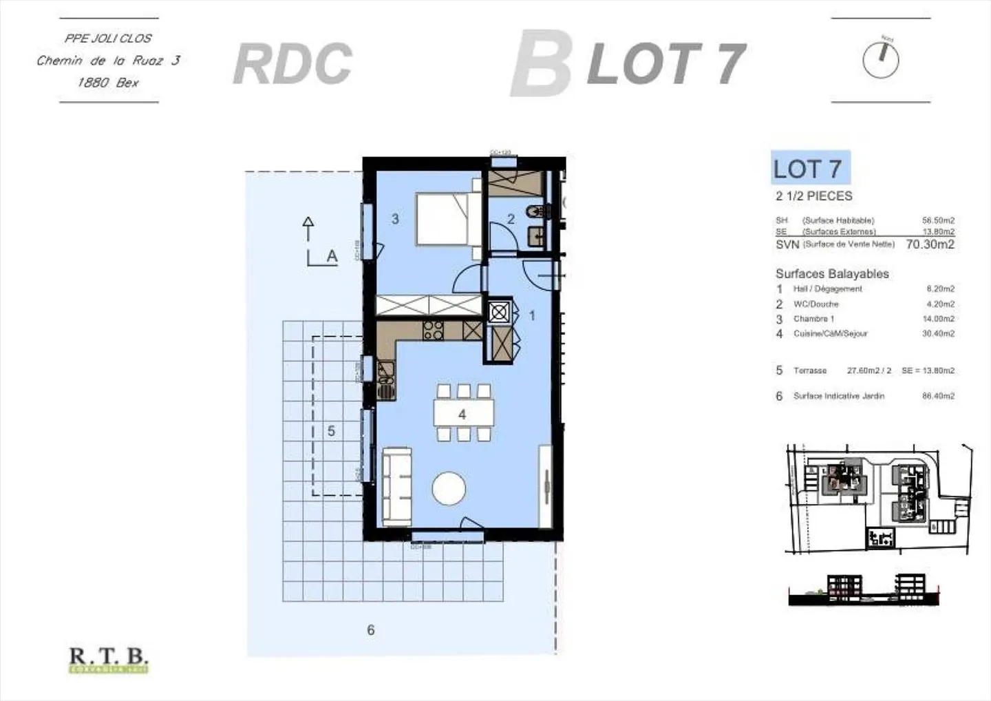 Appartamento 2.5 locali a Bex - Foto 8 di 13