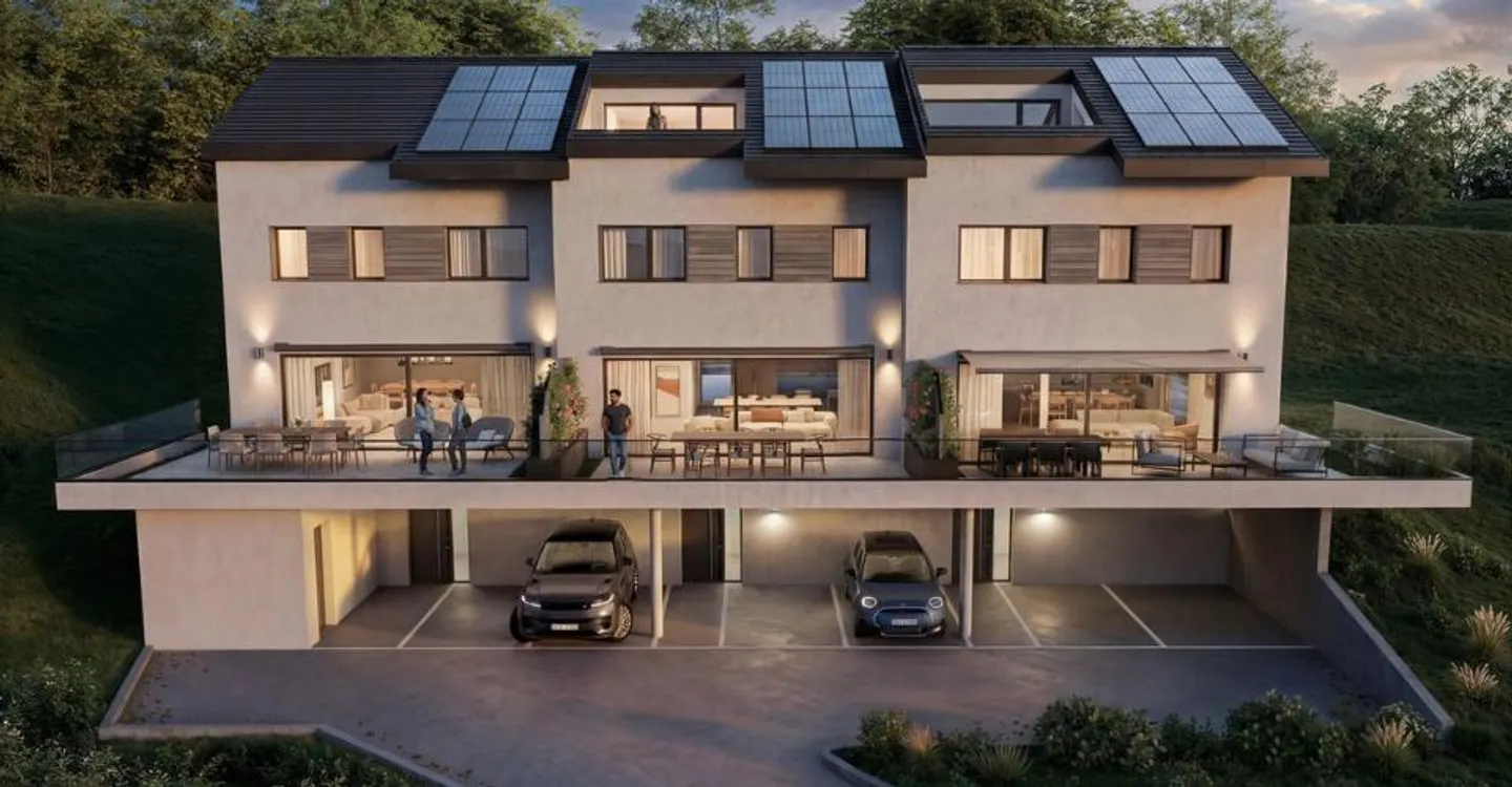Helle zeitgenössische Villa mit 7,5 Zimmern und Jacuzzi - Les Cullay - Foto 2 von 11