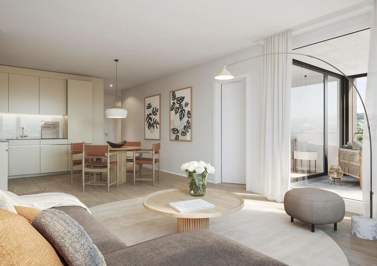 Spacious 2.5-room garden apartment for rent - Photo 2 of 5