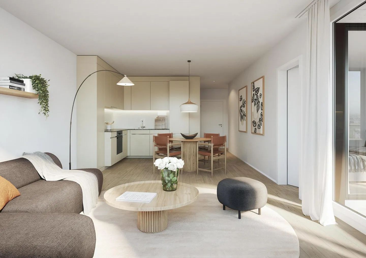 Spacious 2.5-room garden apartment for rent - Photo 3 of 5