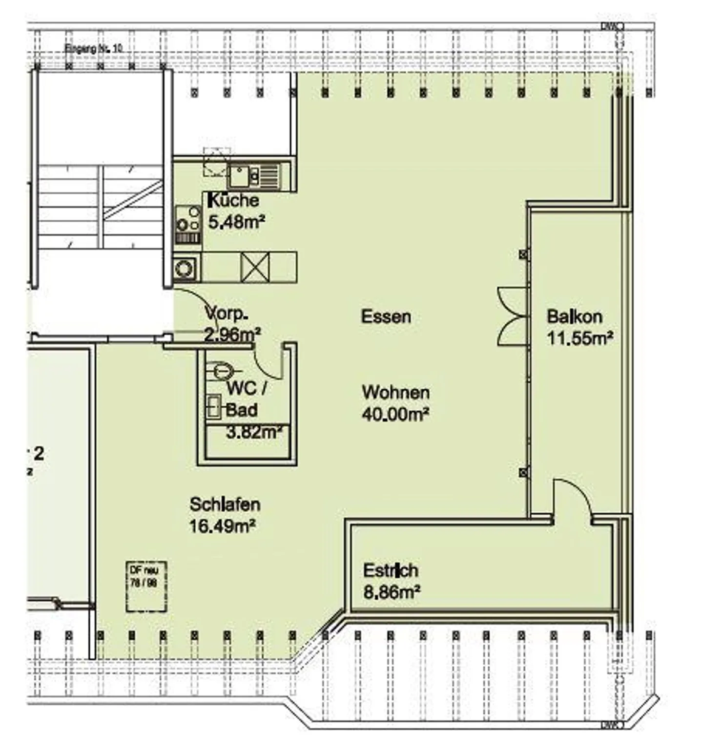 Moderne Wohnung mit Schlossblick - Foto 9 von 9