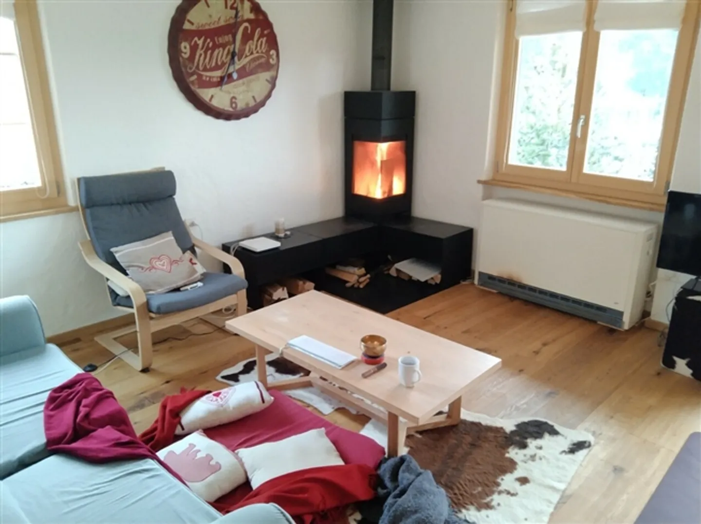 «Gemütliche 4.5-Zimmer-Wohnung. Ganzjährige Vermietung» - Foto 9 von 12