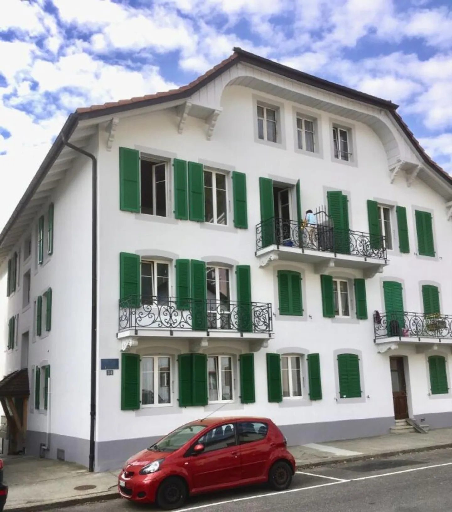 St-Imier, schöne 2,5-Zimmer-Wohnung im 2. Stock mit Balkon - Foto 6 von 6