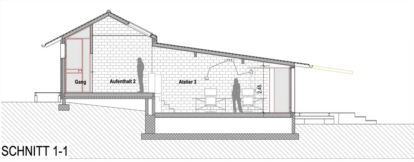 Votre oasis de 300 m² pour le travail créatif à Fischermätteli - Photo 8 sur 10