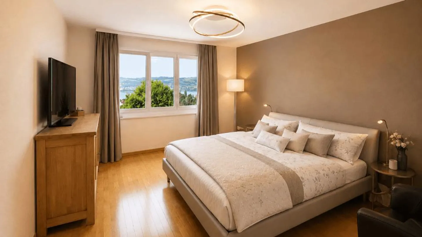 FAMILIENTRAUM MIT SEESICHT: 6.5-Zimmer-Einfamilienhaus in Uetikon a... - Photo 9 sur 13