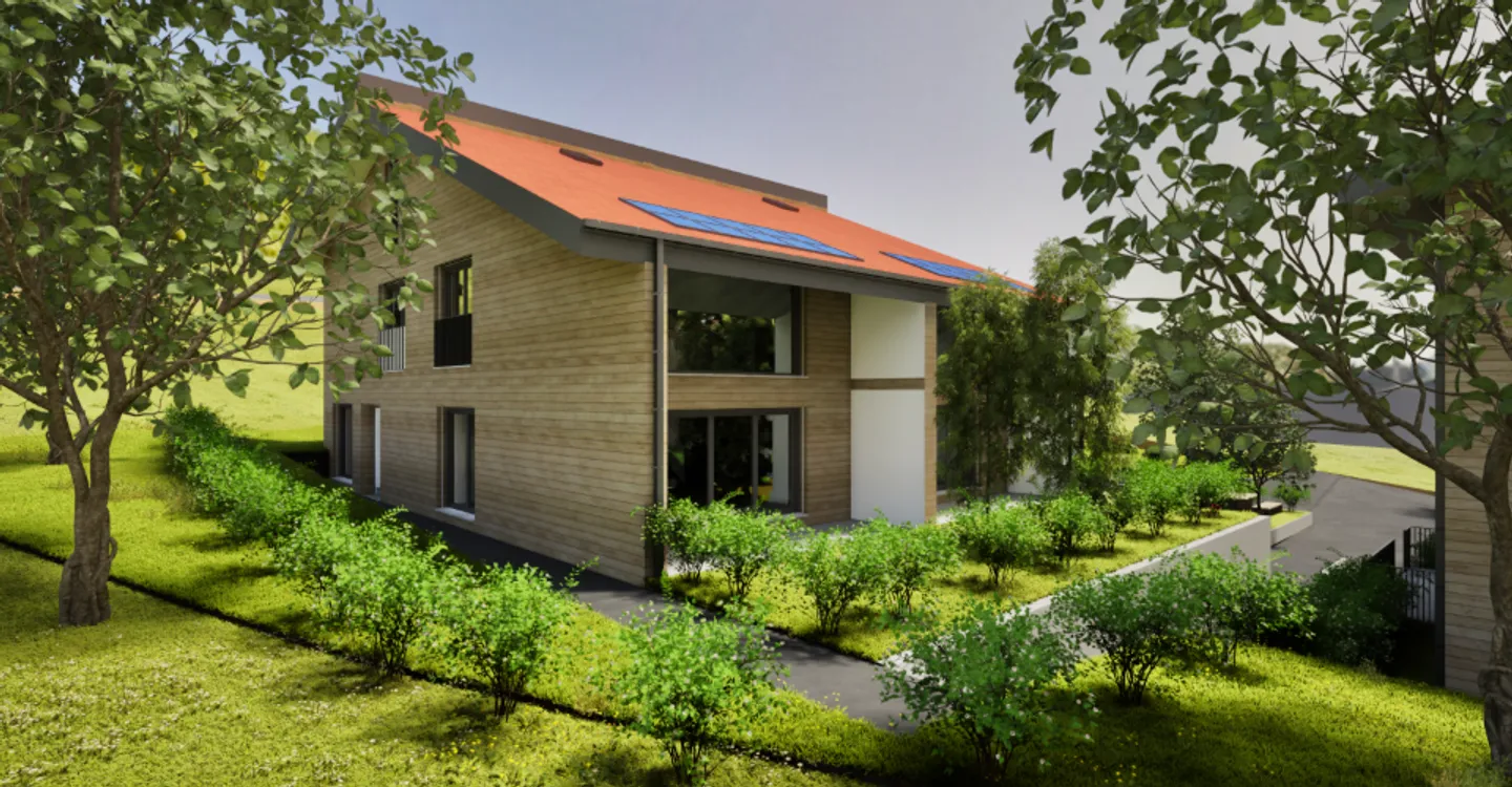 St-Imier, semi-detached house with 5.5 rooms - new construction - Photo 7 of 11