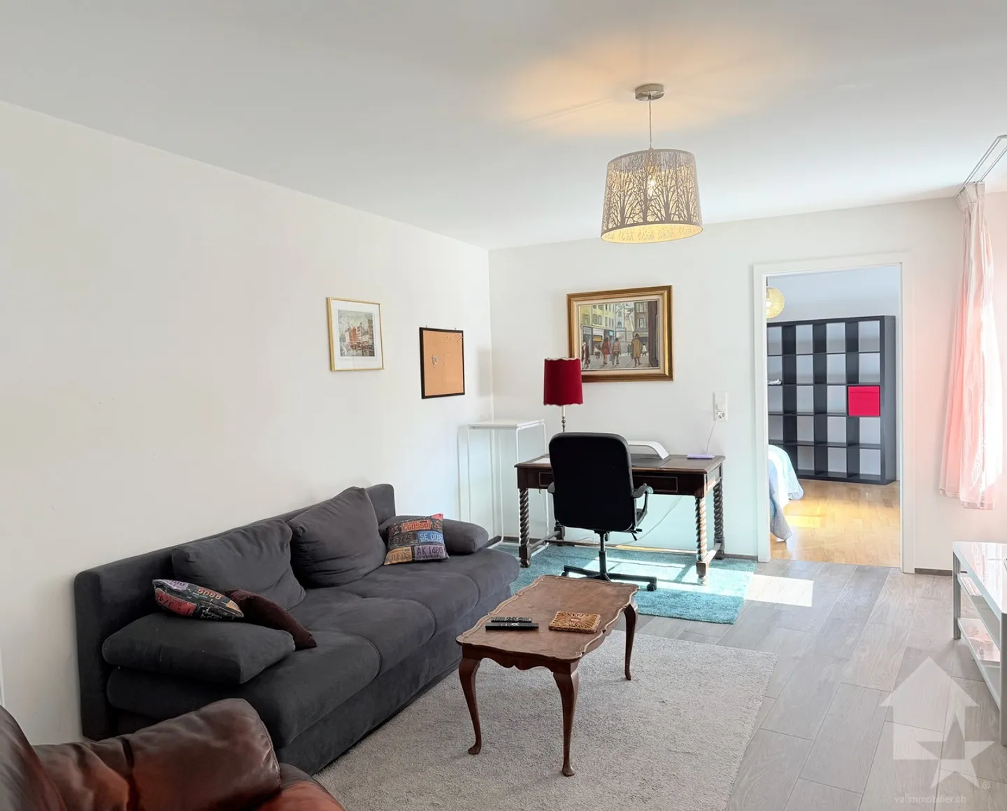 Pretty 2.5 rooms with parking in the city center! - Photo 8 of 20